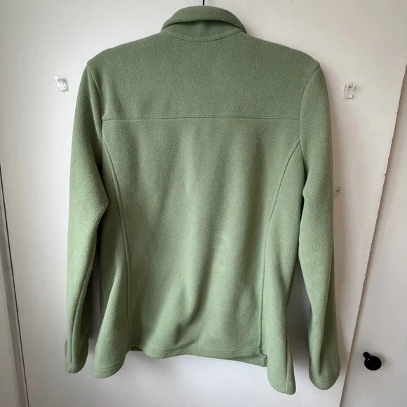 Brooks Brothers 346 Sage Green Fleece 1/4 Zip Pullover L - Picture 4 of 11